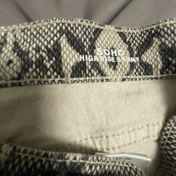 Nicole Miller New York Corduroy Textured Python Print Pants sz 14 - Picture 15 of 16